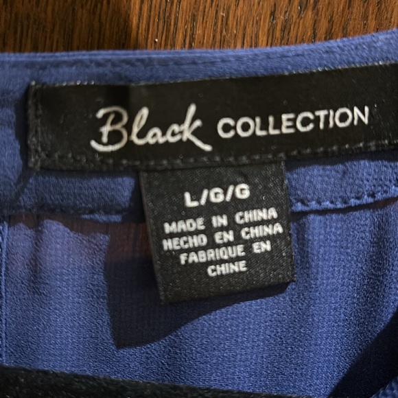 Pretty Royal Blue Sleeveless Top - Picture 5 of 7